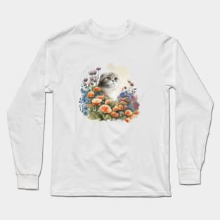 Scottish Fold Cat Long Sleeve T-Shirt